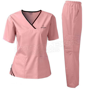 Wholesale Nurse Uniform Dress For Hospital Women Scrub Uniform