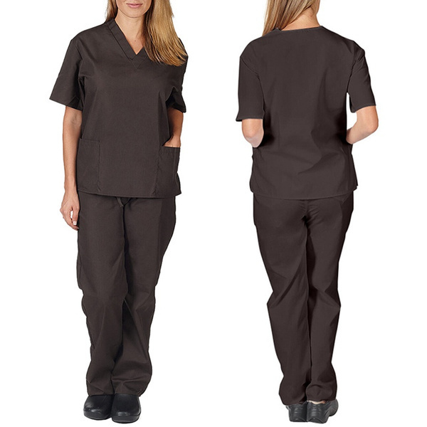 Wholesale Hot sale Medical Scrubs Uniforms Women Scrub Nurse Uniform Sets For Hospital OEM Service