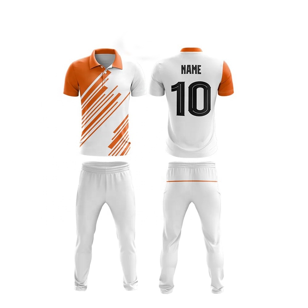 Top Quality factory wholesale Cricket Uniform 2023 Customized Sublimation Cricket Kit Uniform Set For Men