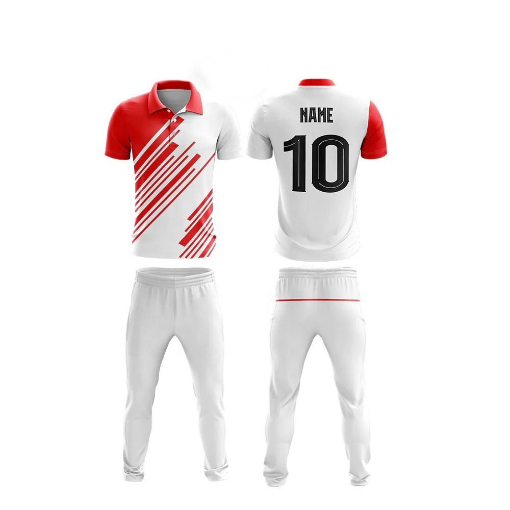 Top Quality factory wholesale Cricket Uniform 2023 Customized Sublimation Cricket Kit Uniform Set For Men