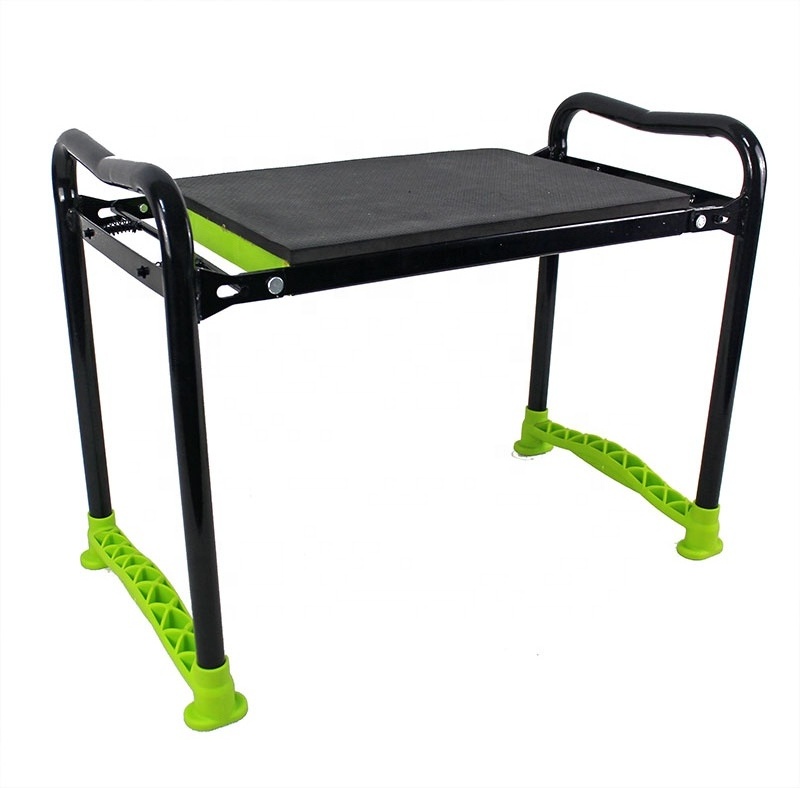 New Deluxe Foldable Folding Garden Kneeler and Seat with Bag