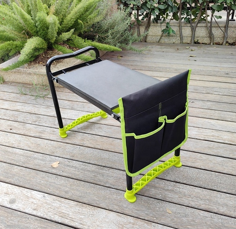 New Deluxe Foldable Folding Garden Kneeler and Seat with Bag