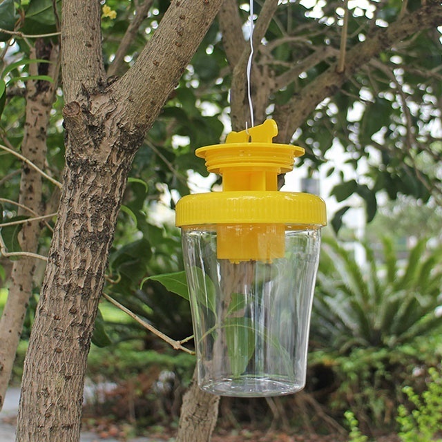 2021 New Indoor Outdoor Hanging Clear Bottle Insect Fly Trap