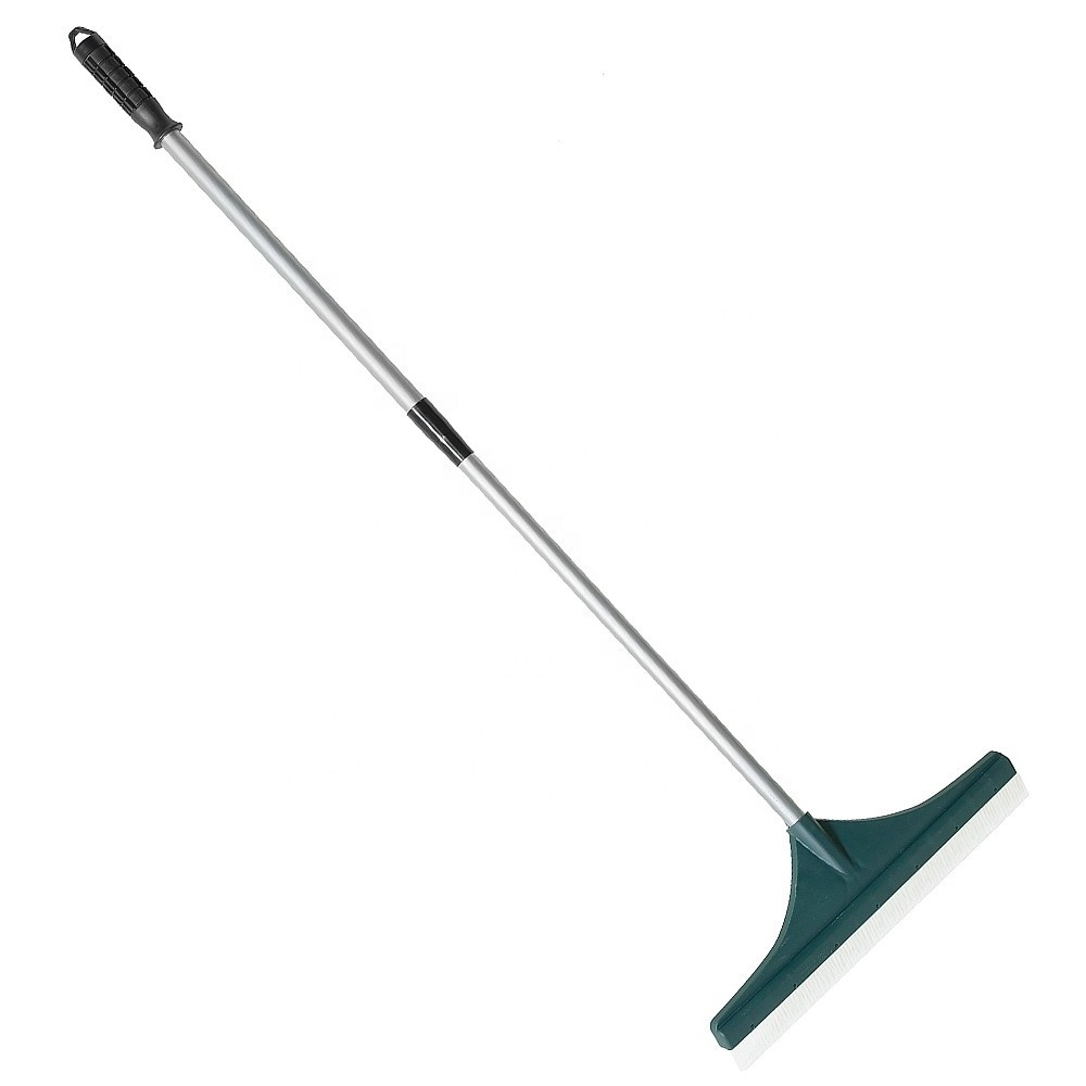 Ergonomic Adjustable Lightweight Steel Handle artificial grass brush carpet turf rake