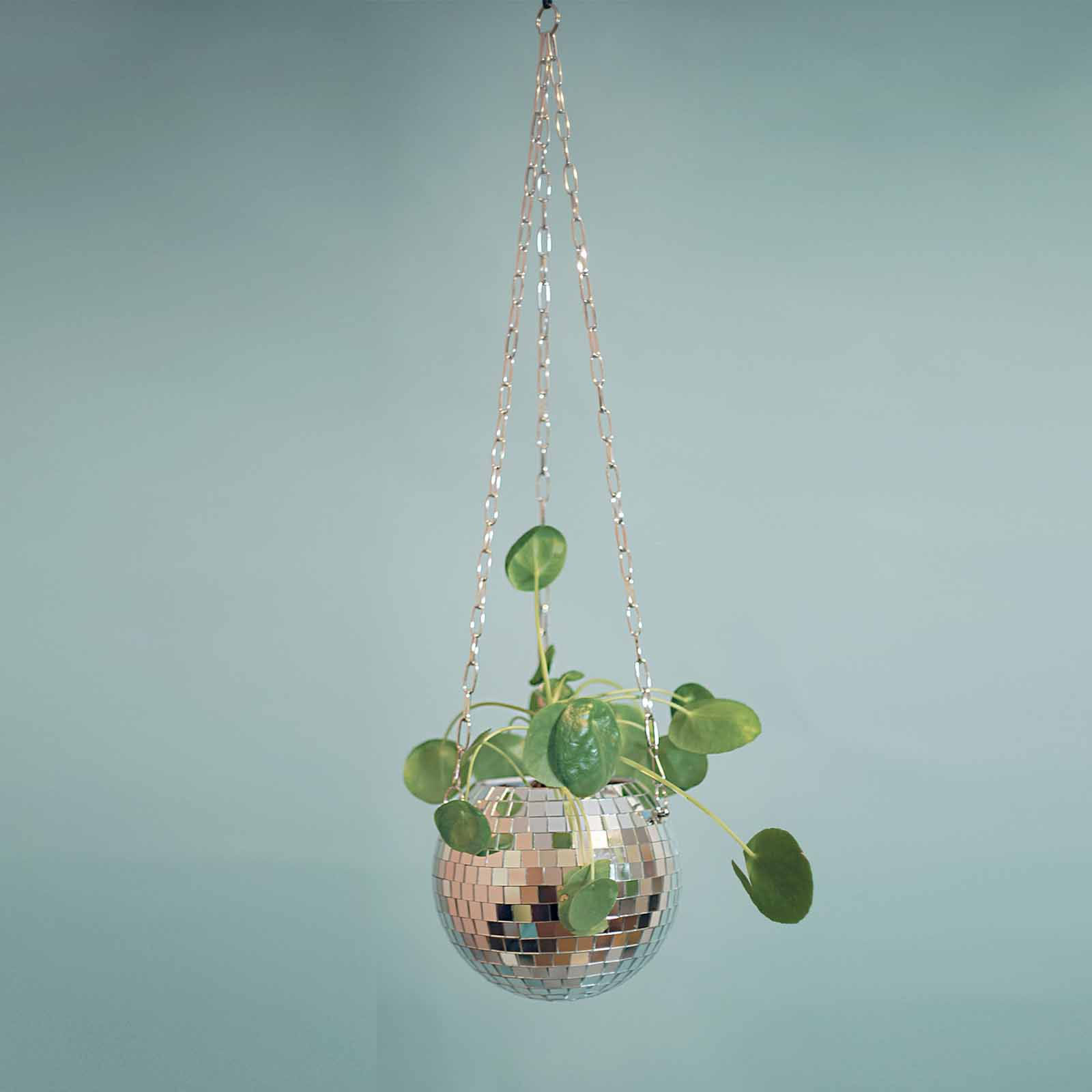 Disco Ball Planter Globe Shape Hanging Flower Pot Home Balcony Decor Planter Pots