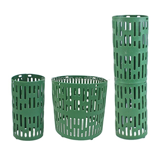 Plastic Spiral Plant and Tree Trunk Wrap Guard Shelter Protector in Outdoor or Garden Pack of 6