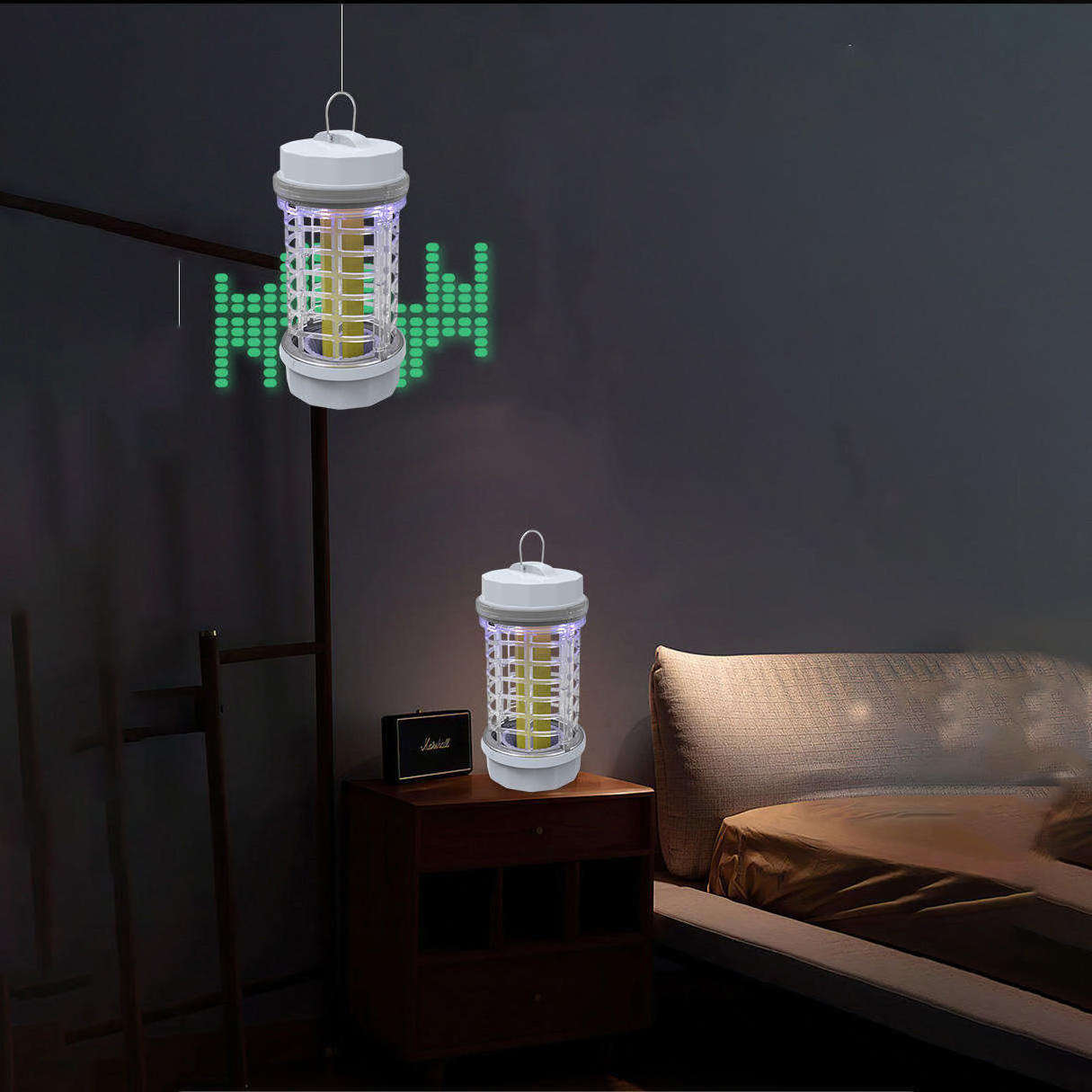 Indoor Insect Lamp Trap Electric Mosquito Killer With Sticky  Glue Usb Power Pest Control For Mosquito Gnat Moth Fruit Fly Traps