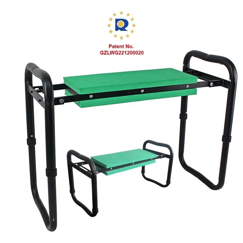 Adjustable Height Garden Seat and Kneeler