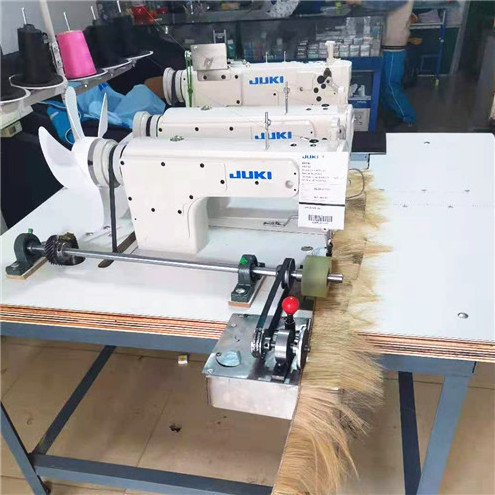 Industrial three head hair weaving sewing machine,hair weft machine