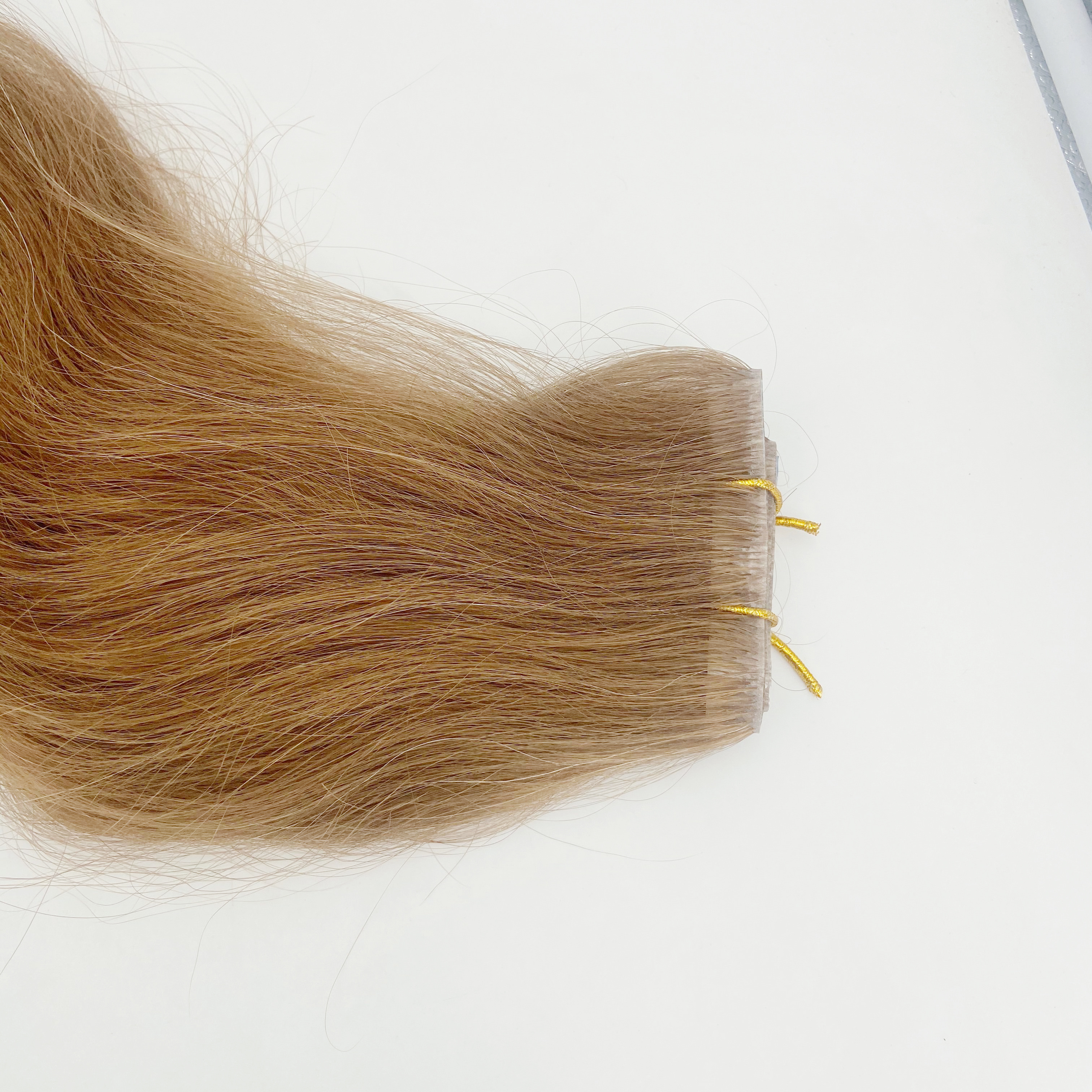 Wholesale Natural color PU Skin Weft Injected Tape Hair weft Virgin Cuticle Human Invisible Tape In hair Extensions