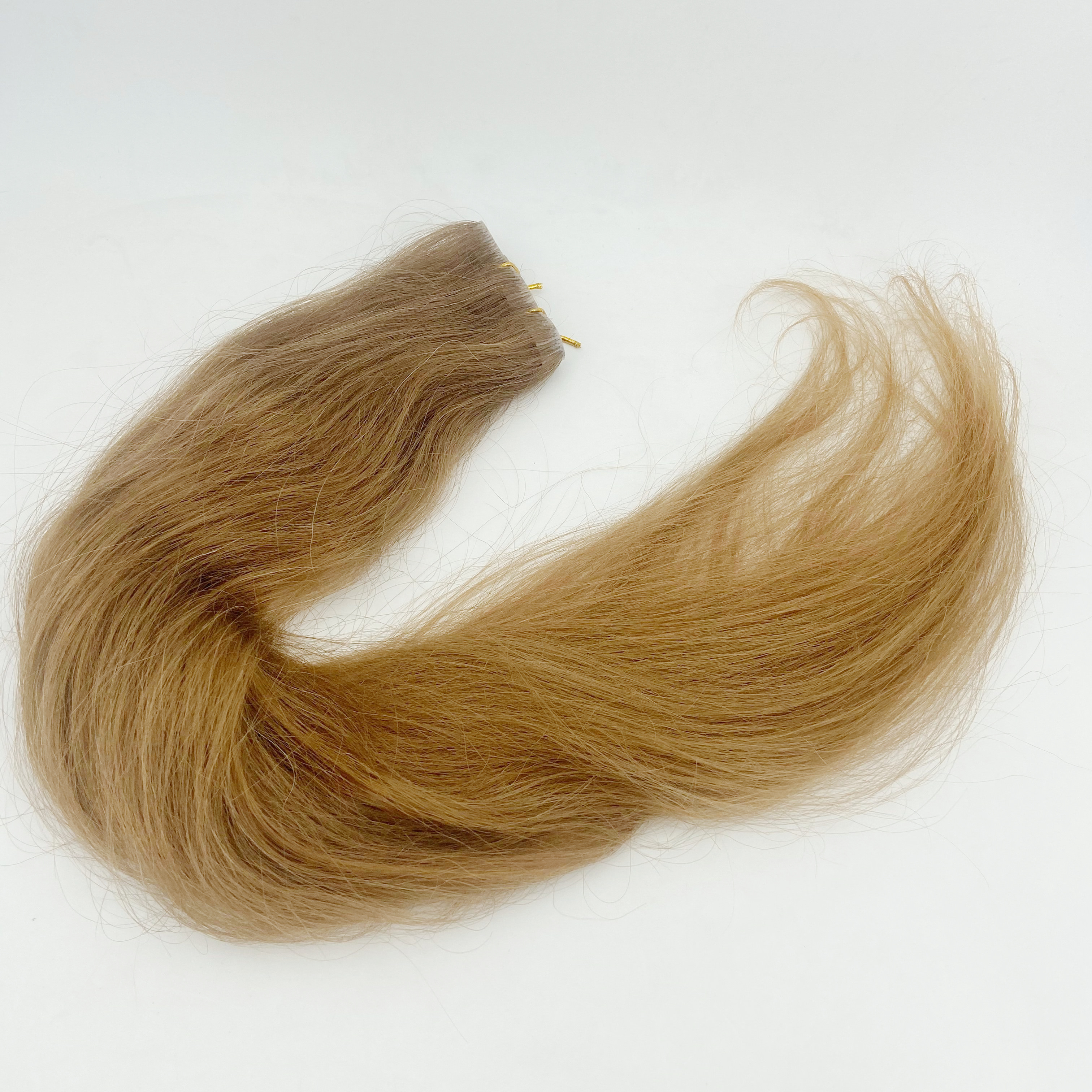 Wholesale Natural color PU Skin Weft Injected Tape Hair weft Virgin Cuticle Human Invisible Tape In hair Extensions