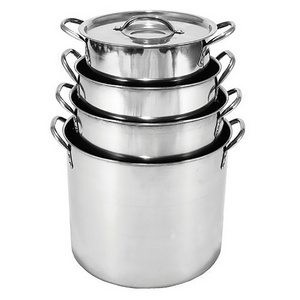 Commercial Soup Pot Big Volume Stock Pot Stainless Steel Top sponsor listing Pot Stock Different Sizes