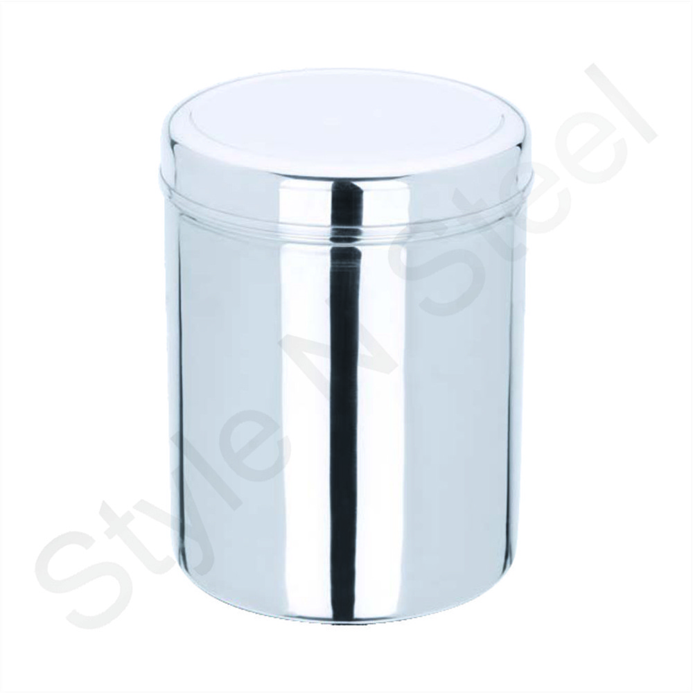 Canister Set Stainless Steel Coffee Sugar Tea Metal Kitchen Canisters Sets With Airtight Metal Lids