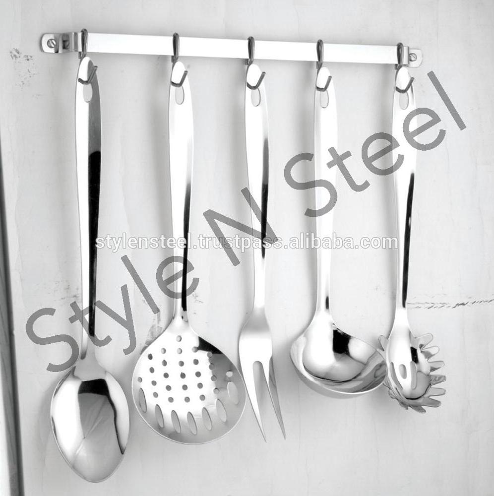 Stainless Steel kitchen tools & gadgets Pearl spatula Turner Serving Rice Spoon Kitchen Utensils Kitchen Tools Set