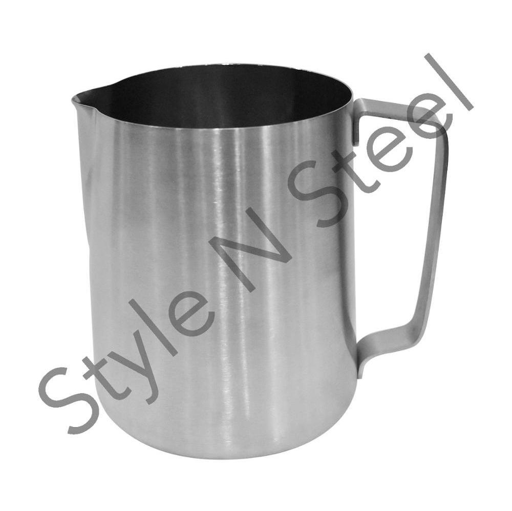 Milk Jug Stainless Steel Milk Jug New Products Amazon Coffee Accessories Stainless Steel Coffee Heating Milk Jug