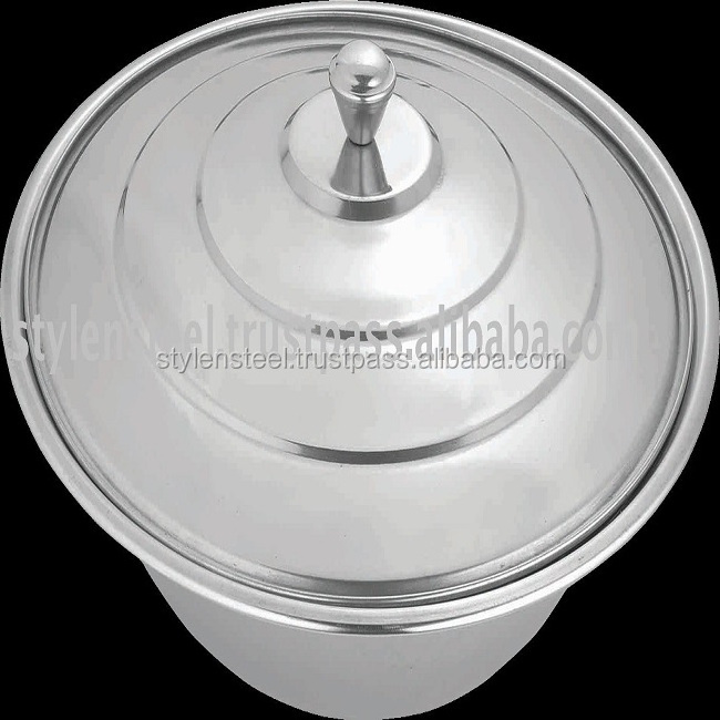 Hand Wash Round Basin with Cover for Kitchen at wholesale price Stainless Steel wash basin table top