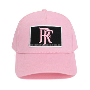 Custom Made Men High Quality 5 Panel 3D Embroidery Logo  Baseball Cap Wholesale price