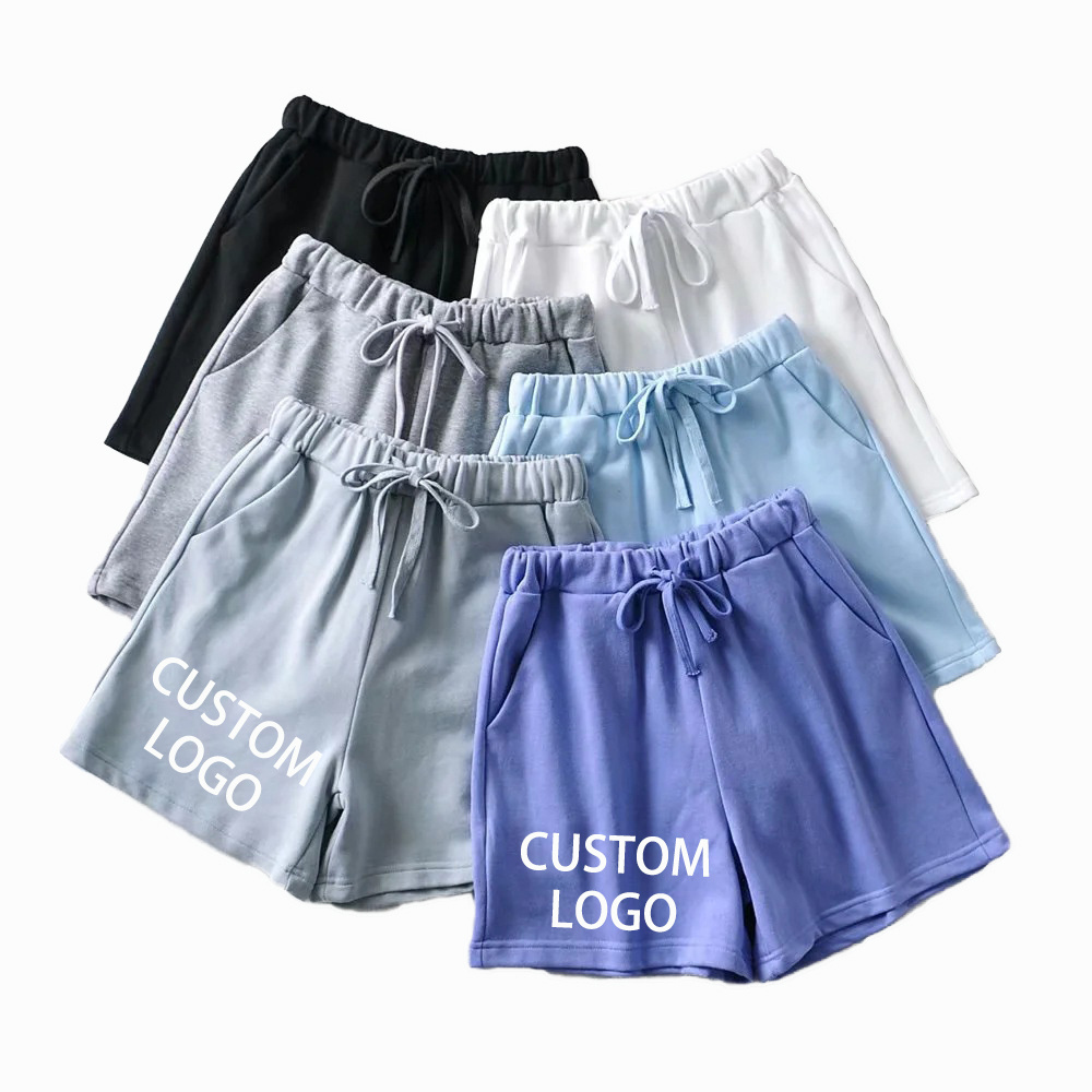 Running Wear Summer Bottoms Casual Boy Shorts Panties High Waist Cotton Shorts for Women