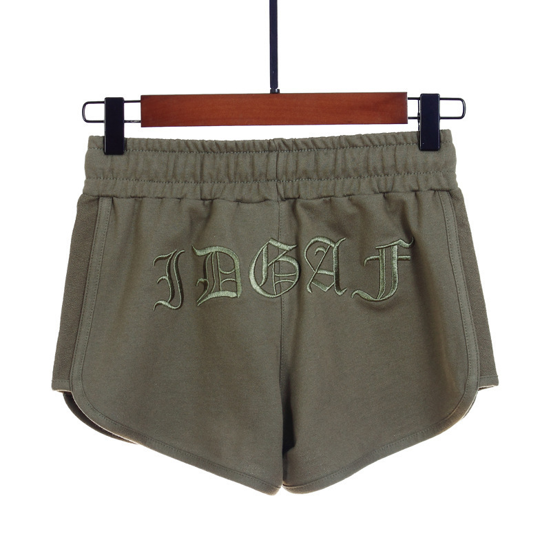 Multi Colors Hot Ladies Panties Womens Stitched Logo Cotton Custom High Waist Sweat Shorts