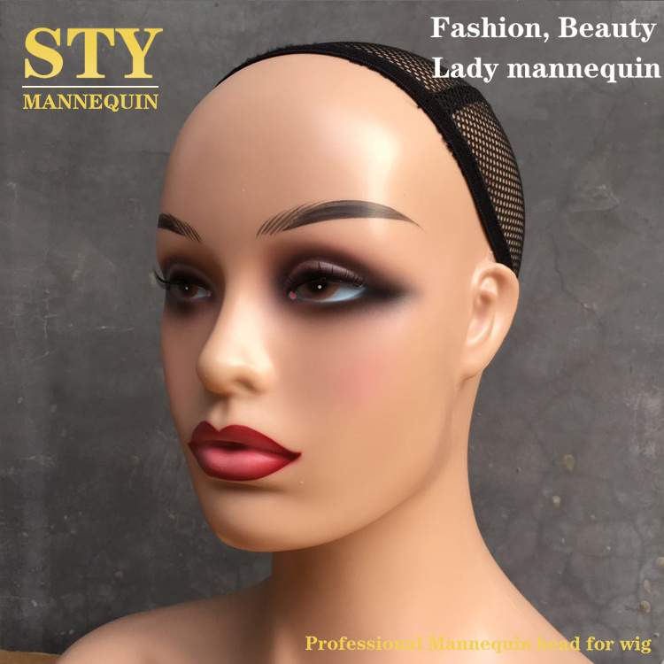 mannequin head with bust female mannequin head with shoulders mannequin to display wigs with human face