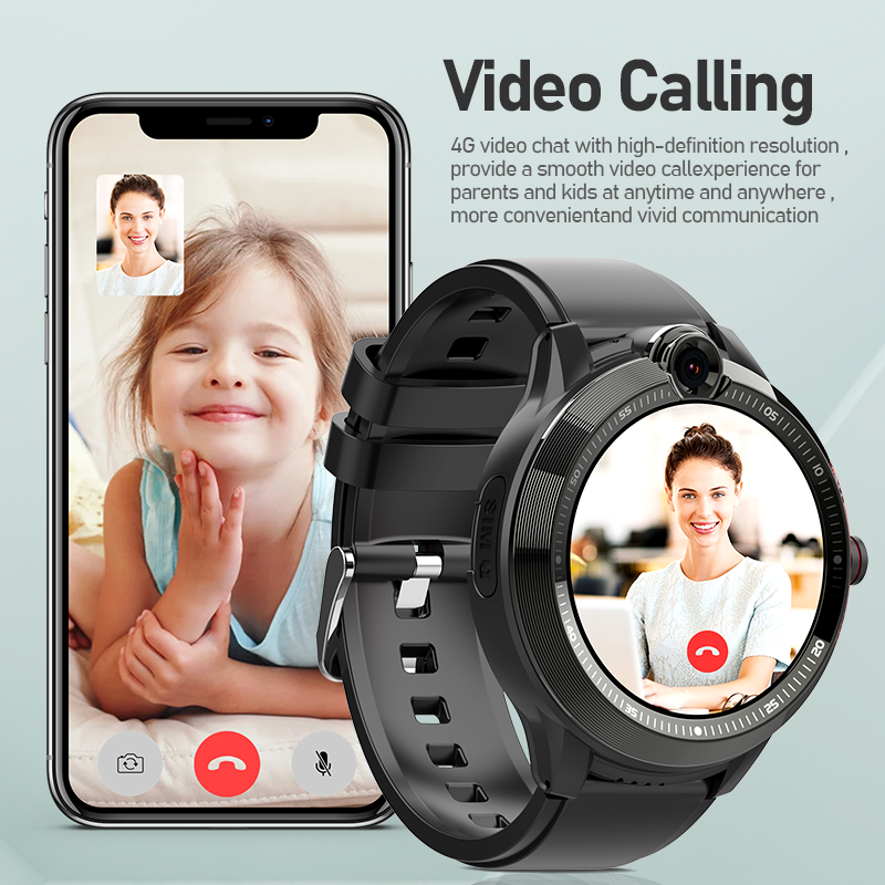 Kids Smart Watch 4G GPS WIFI Tracking Video Call Waterproof SOS Voice Chat Children Watch For Baby Boy Girl Smartwatch