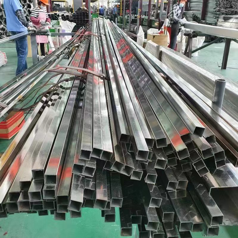 Factory Price 201 304 316 Square Rectangular Stainless Steel Tube 304 Welded Material Steel 316 Stainless Steel Pipes