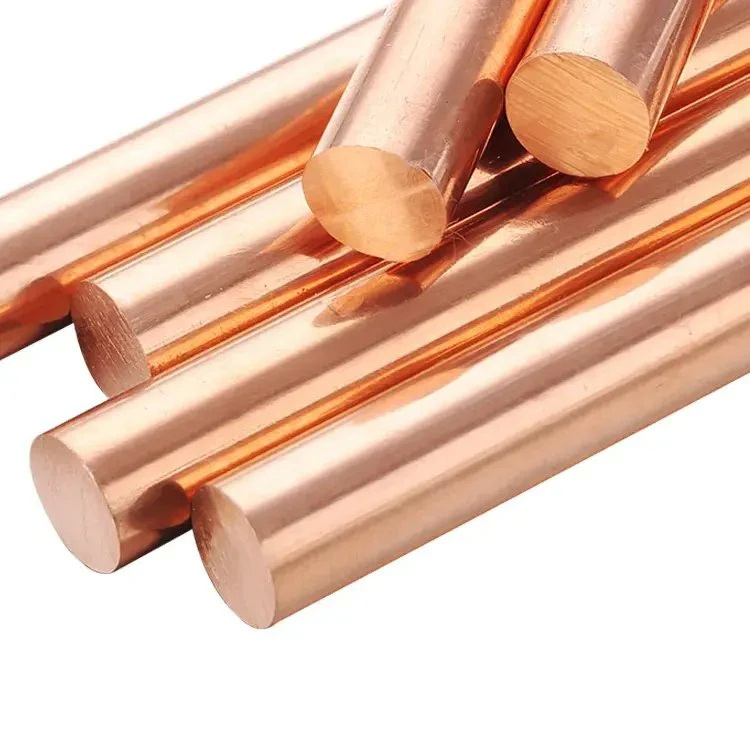 Factory Sale C521 Top Quality Tube Customized Copper Rectangular Square Bar Rod Supply Copper Rod Bar Price Per Kg