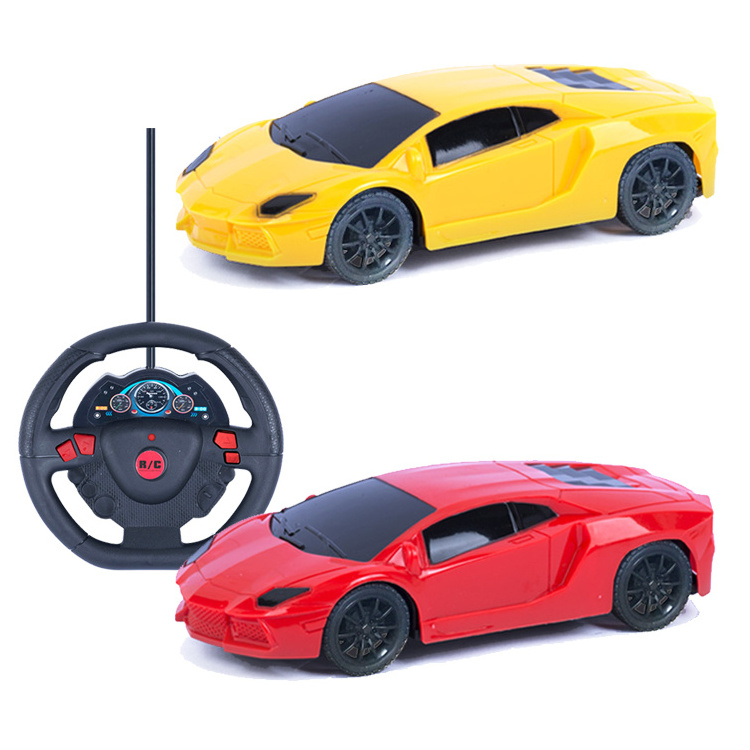 1:24 Steering Wheel Racing RC Car High Speed Remote Control Sports Car 4CH Cheap Price RC Drift Car