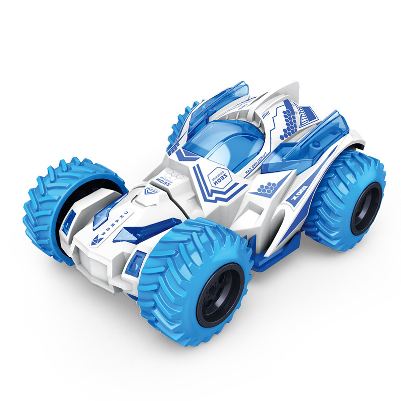 Hot Selling Four-wheel Drive Stunt Mini Cars Vehicles Inertial And Monster Truck Inertia Power Plastic Push Friction Car Toys