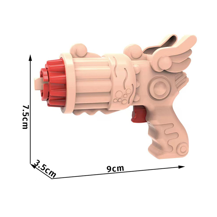 Flying Saucer Gun With Light Flying Sky Flash Top Dragonfly Flying Disk Shooter Children's Outdoor Toy Guns