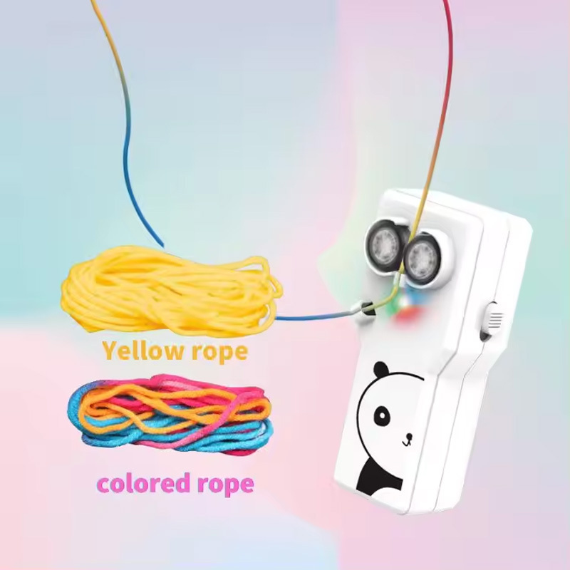 New Stress Release Fidget Toys Loop Lasso String Shooter Electric Rope Launcher with Colorful Ropes