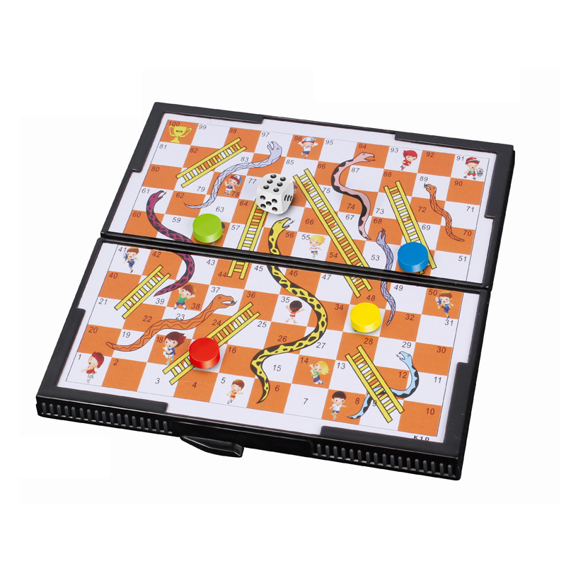 1 Dollar Items Magnetic Chess Game Snake and Ladder Chess Board