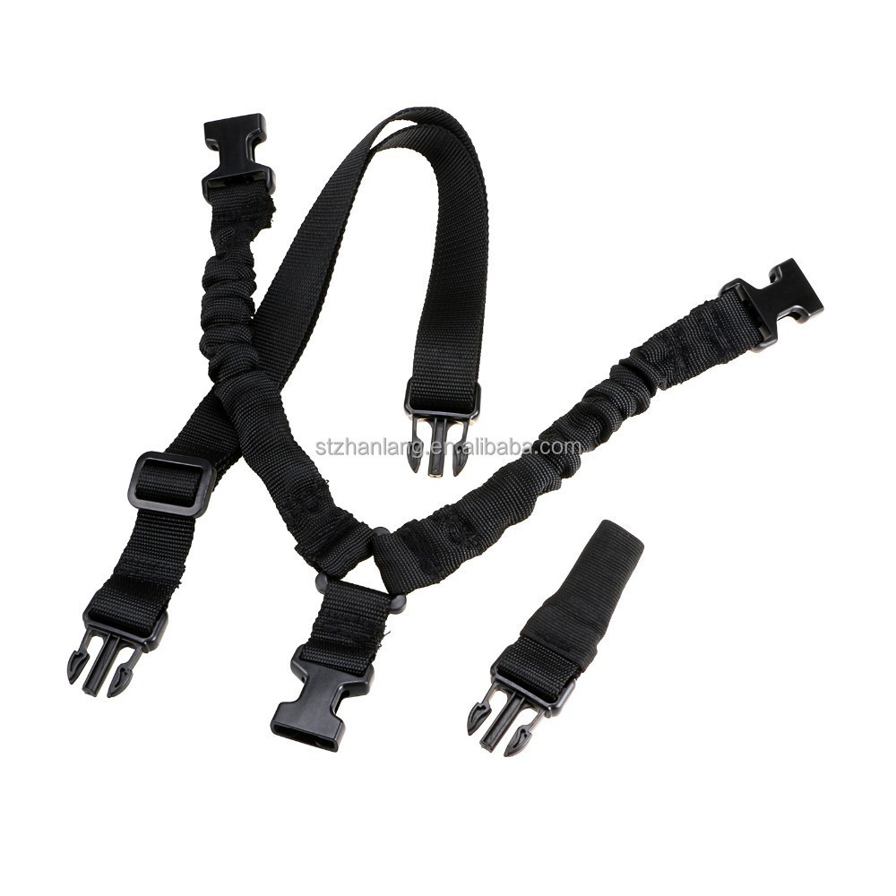 Warwolf Outdoor Sports Nylon Single Point Rope Straps for CS Multifunctional Gun Sling