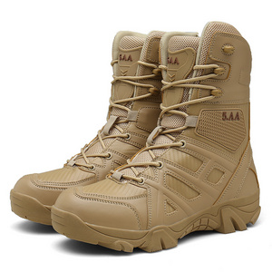 Warm snow boots man high top Martin boots new design outdoor sports desert work casual shoes