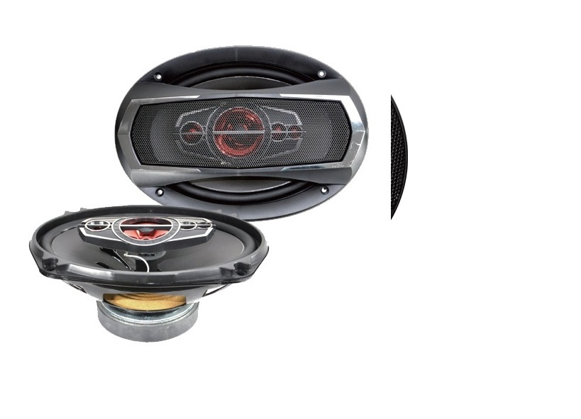 High end 3-way car audio system coaxial speaker