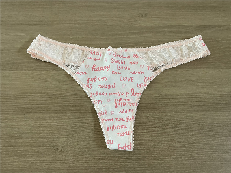 Wholesale Beautiful  Cotton Ladies Underwear Thongs For Women