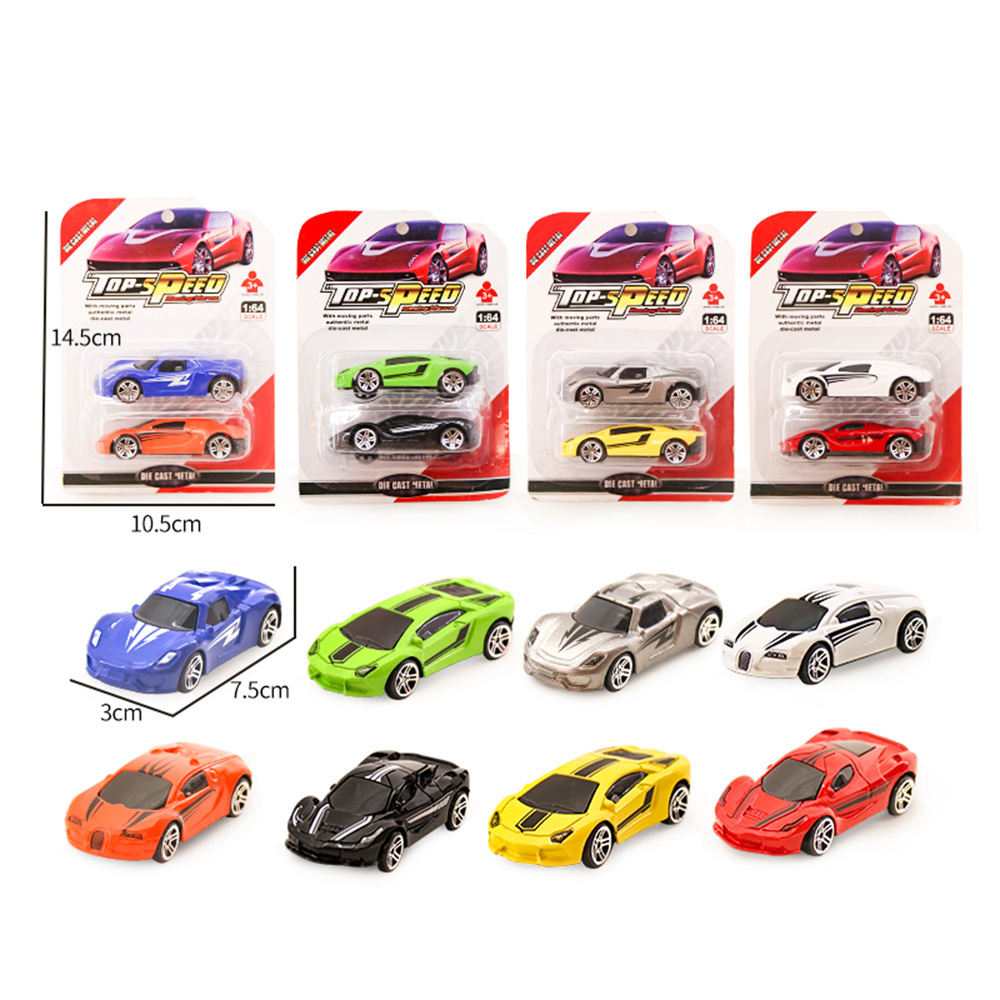 1:64 New arrival 2 in 1 Cheap hot Free wheel small racing alloy metal car die cast car