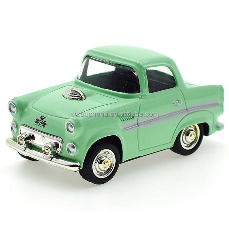 Hot Selling 1:43 retro car toy metal Classic Fords Mini pull back Alloy Model Car Toys