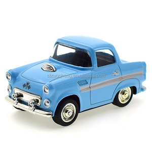 Hot Selling 1:43 retro car toy metal Classic Fords Mini pull back Alloy Model Car Toys