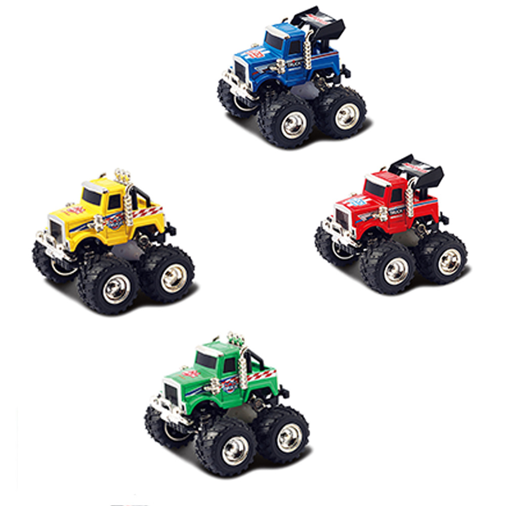 1:64 scale mini Kids Racing friction toy vehicle Model Car pull back alloy model car with big wheel