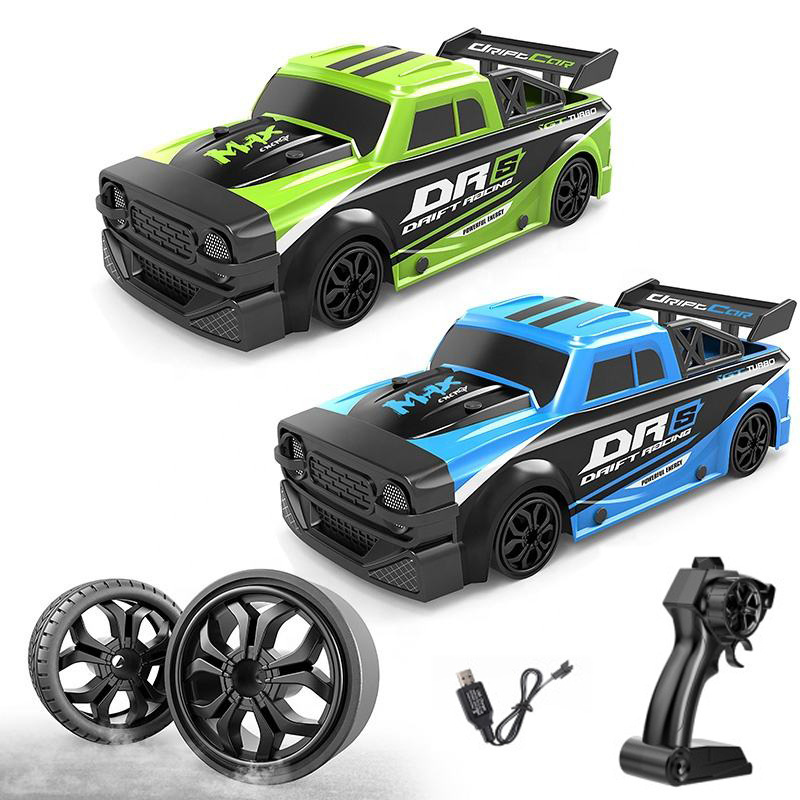 High quality Kids Plastic high Speed Electric Sport racing car toys remote control rc toy Drift car with tires