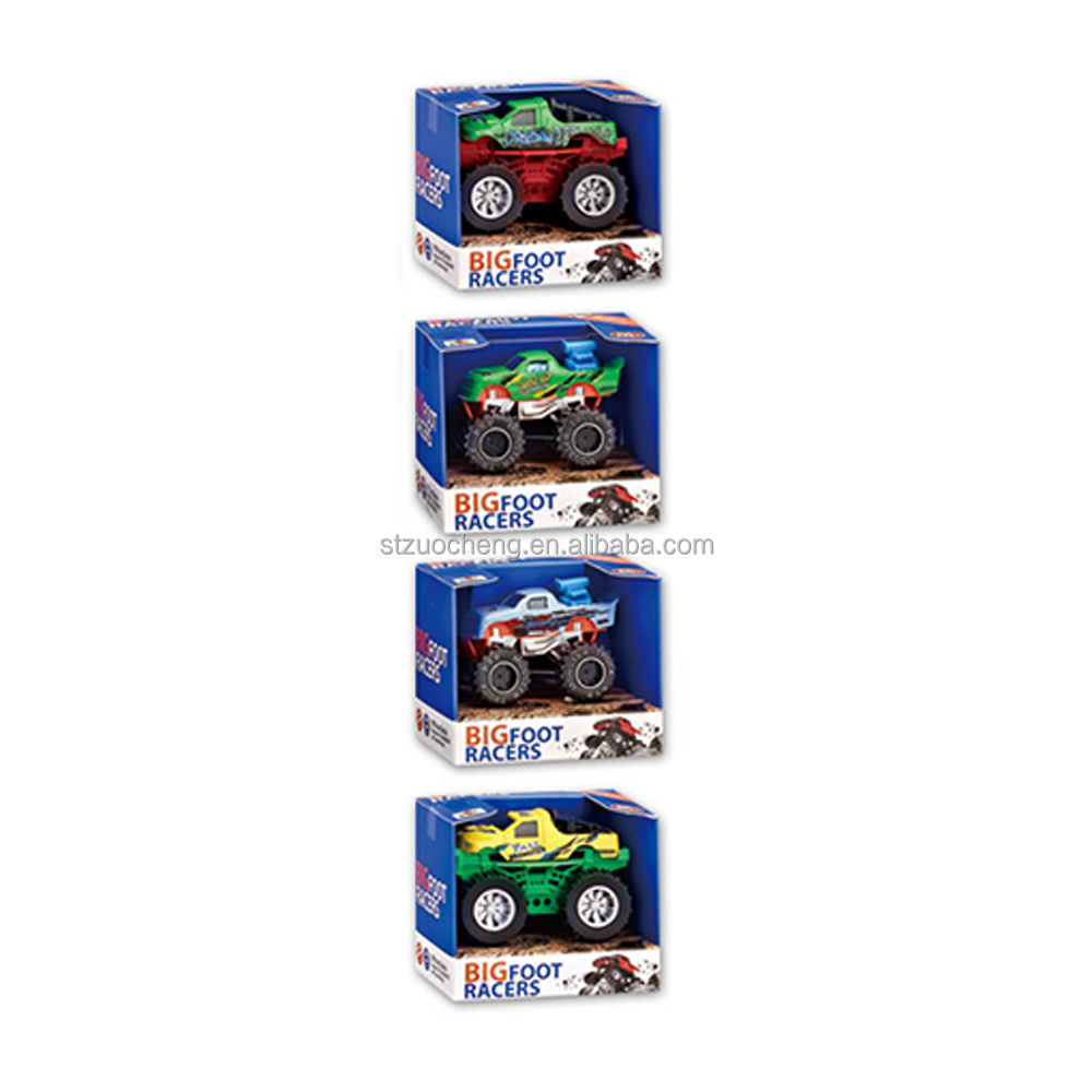 New arrival Metal Big Wheels 12 styles sliding off-road simulation car monster truck toy cars