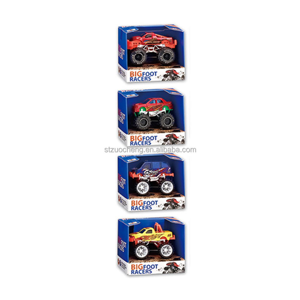 New arrival Metal Big Wheels 12 styles sliding off-road simulation car monster truck toy cars