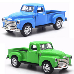 New arrival 1:32 ford pickup car toy alloy pull back sound Christmas gift iron car toys Retro classic diecast Pickup Truck toys