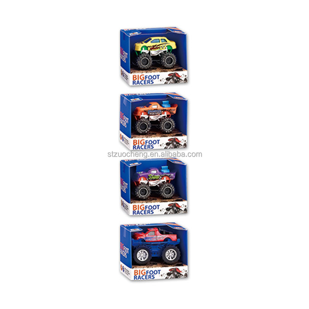 New arrival Metal Big Wheels 12 styles sliding off-road simulation car monster truck toy cars