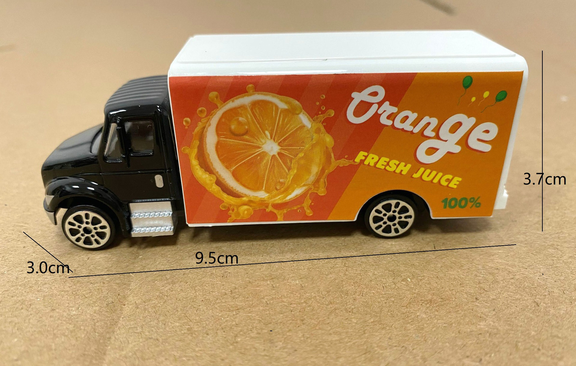 Hot Selling 1:55 Customized logo Simulation miniauto sliding toy truck alloy van Diecast car toy For business gift