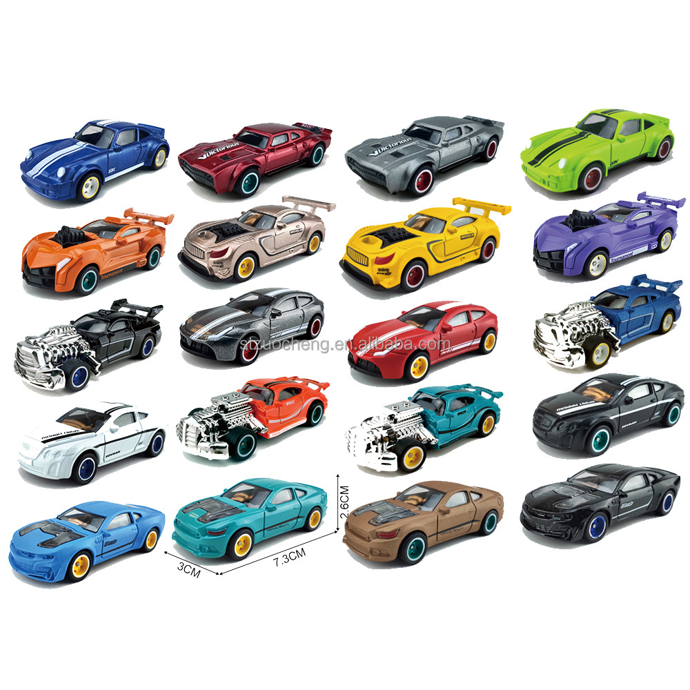 Hot Sale 1:64 Mini Diecast Model cars Kids Metal Alloy Wheels Car Toys For Gift