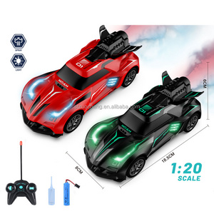 Wholesale 1:20 electric stunt radio control light spray racing car toys rc drift car for kids