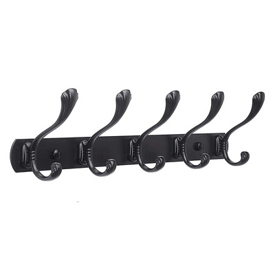 Top Seller Stainless Steel Bath Hook Rail Wall Mounted Coat Hooks Towel Robe Hook