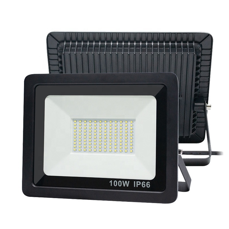 30w 100w 200w 300w Super Slim Portable Led Flood Lights SMD2835 High Lumen Chip Outdoor Floodlight